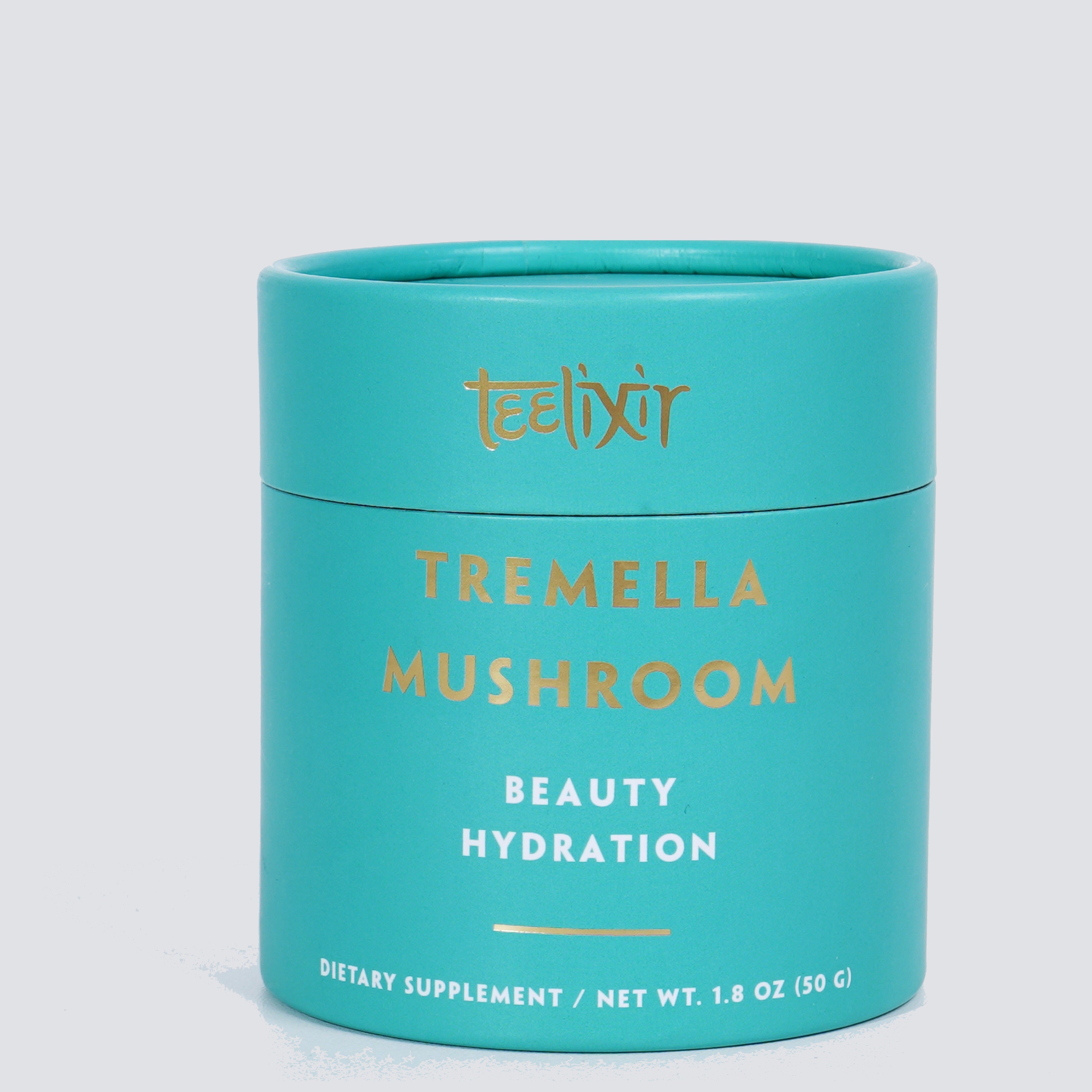 Teelixir Tremella Mushroom 10:1 dual extract - evidence-based snow mushroom supplement from Teelixir