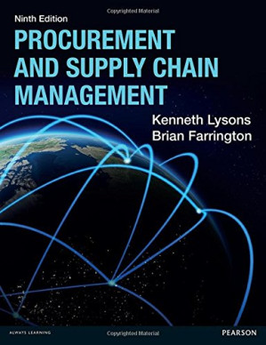 Procurement and Supply Chain Management — Kenneth Lysons et al. (2016)