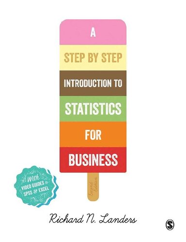 A Step-By-Step Introduction to Statistics for Business — Richard N. Landers (2018)
