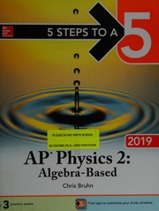 5 Steps to a 5: AP Physics 2: Algebra-Based 2019 — Christopher Bruhn (2018)