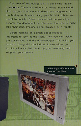 Reading Wonders Leveled Reader What About Robots?: On-Level Unit 1 Week 5 Grade 5 — DONALD BEAR et al. (2012)