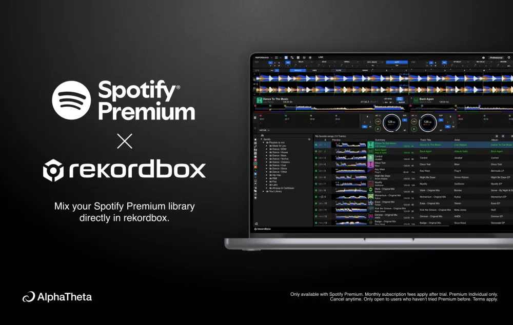 Spotify Officially Joins the Booth: Now Integrated into Serato, rekordbox & djay Pro