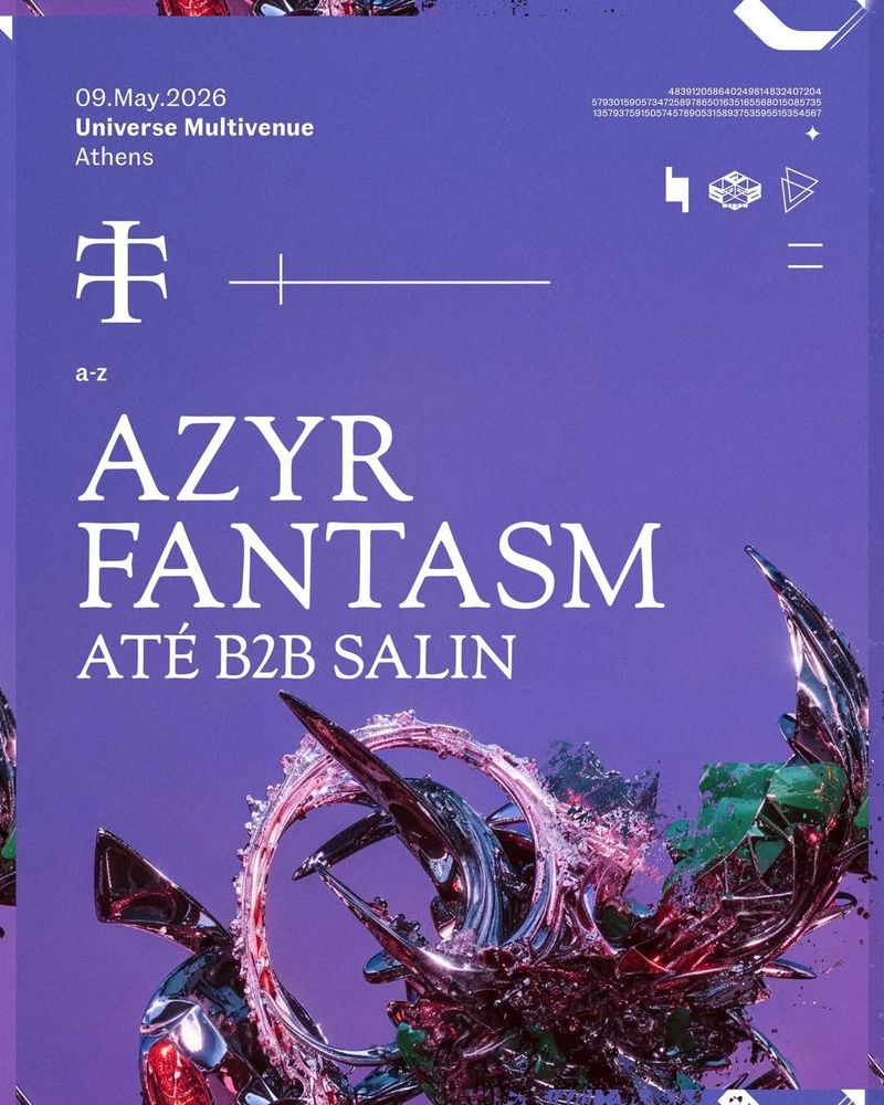 Teletech presents AZYR & Fantasm in Athens