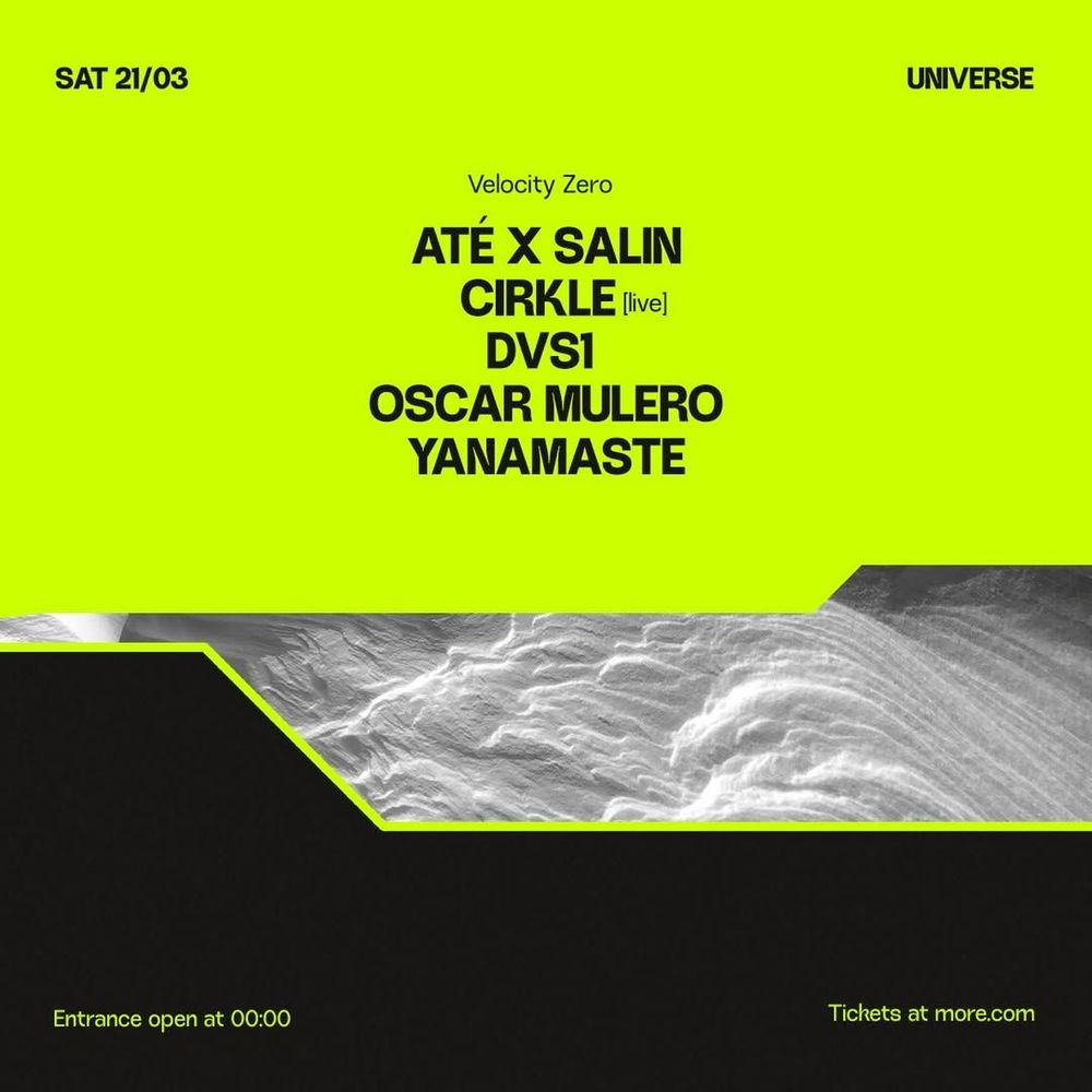 DVS1, Yanamaste & Oscar Mulero στην Αθήνα