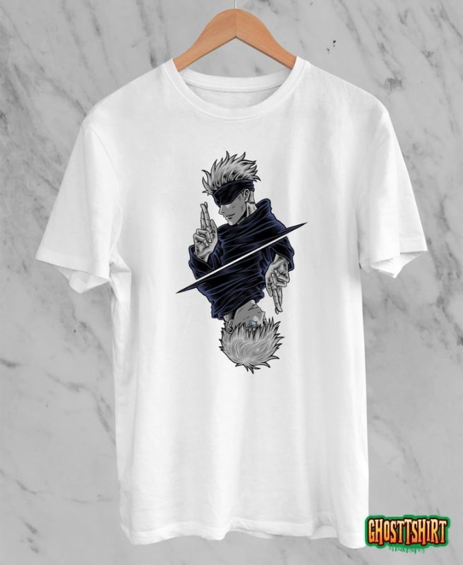 Gojo Satoru Glitch Tshirt