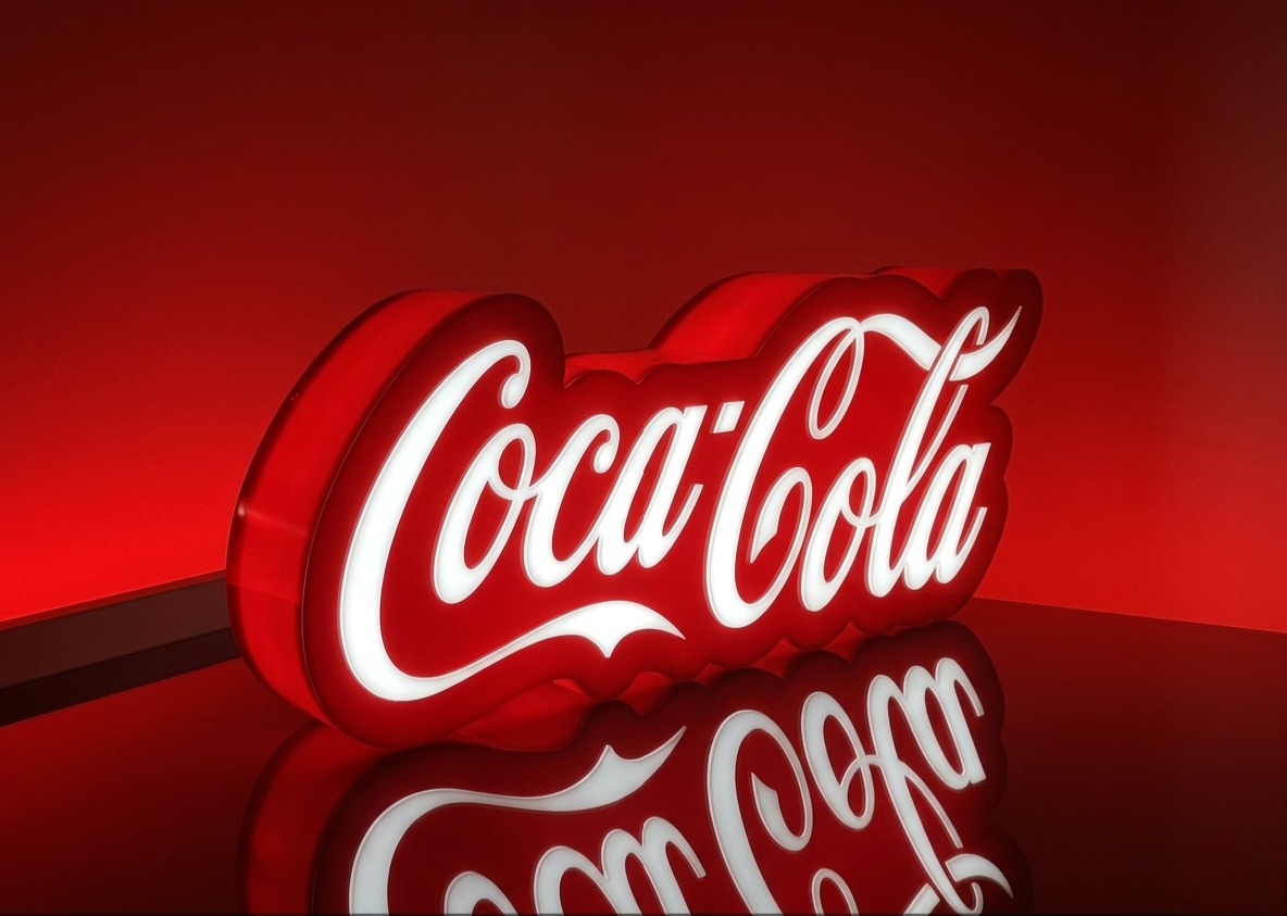 Coca-cola Light Signage