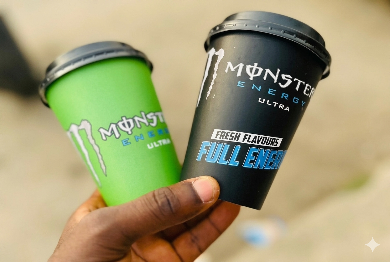 Monster Energy disposable cup