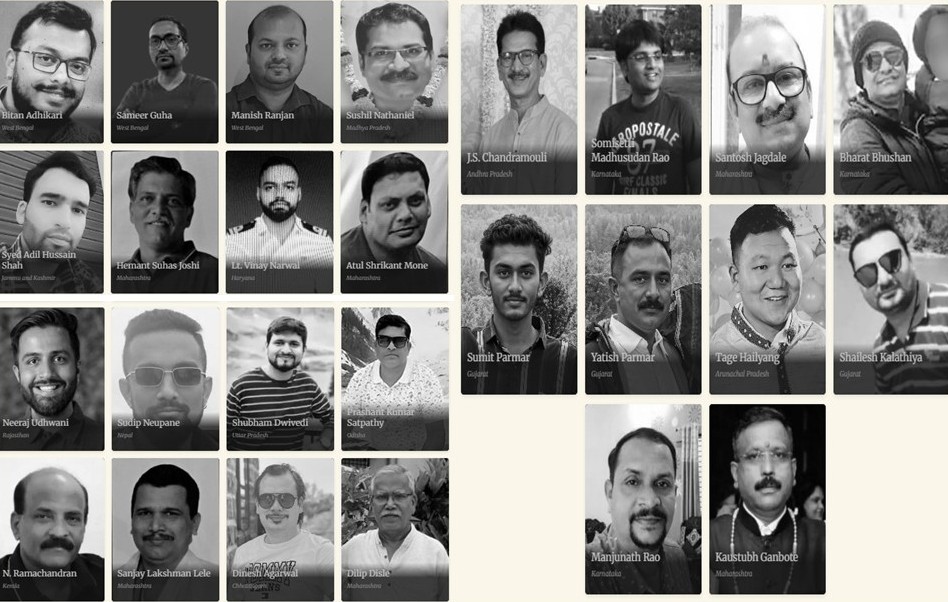 Names That Must Never Fade: 26 Lives, 1 Tragedy