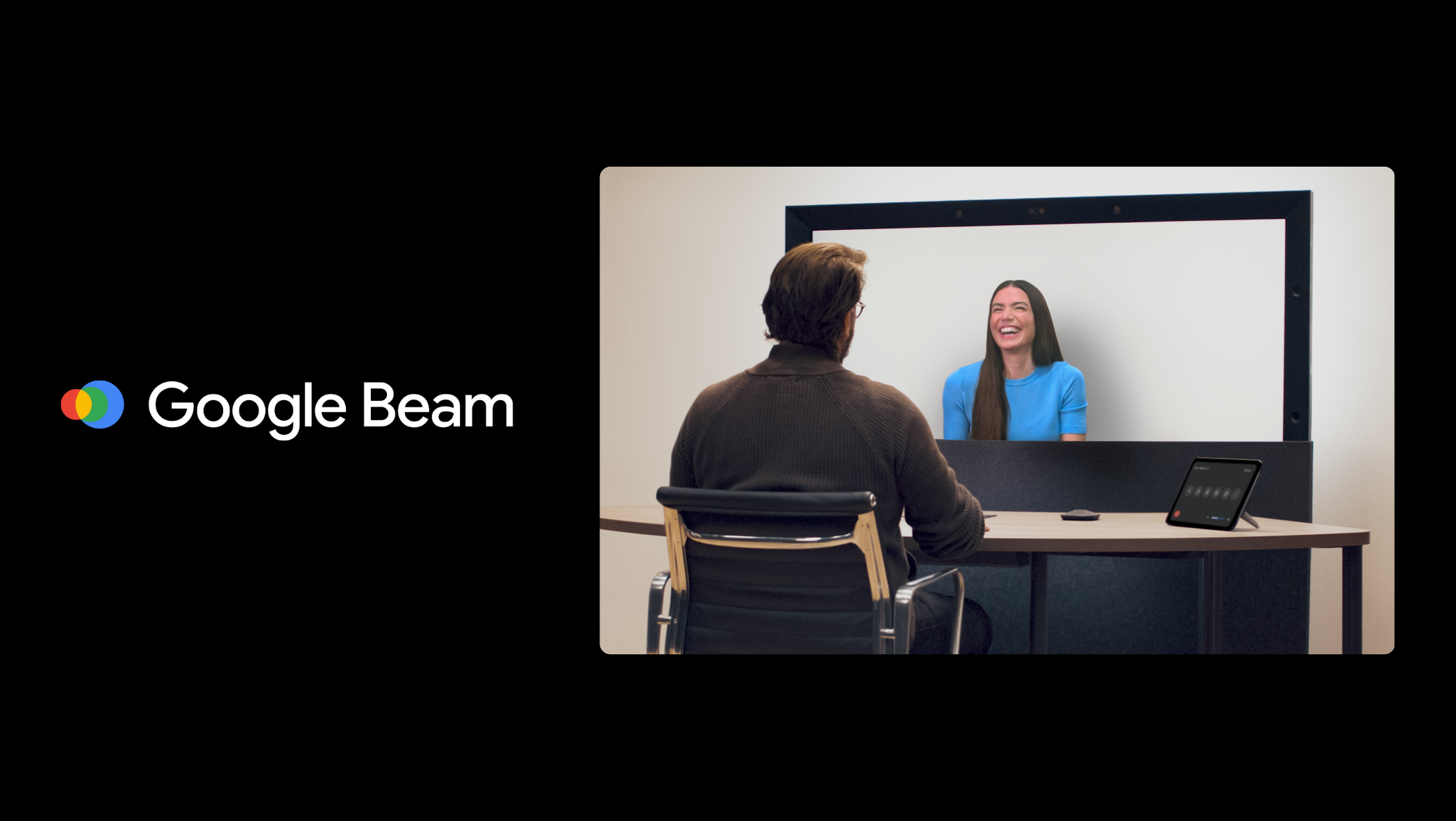 Google Beam: our AI first 3D _ video communication platform
