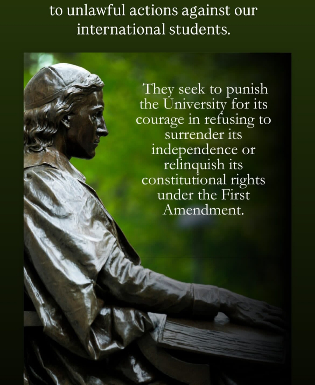 Harvard Under Fire: Trump’s Crackdown on International Students.