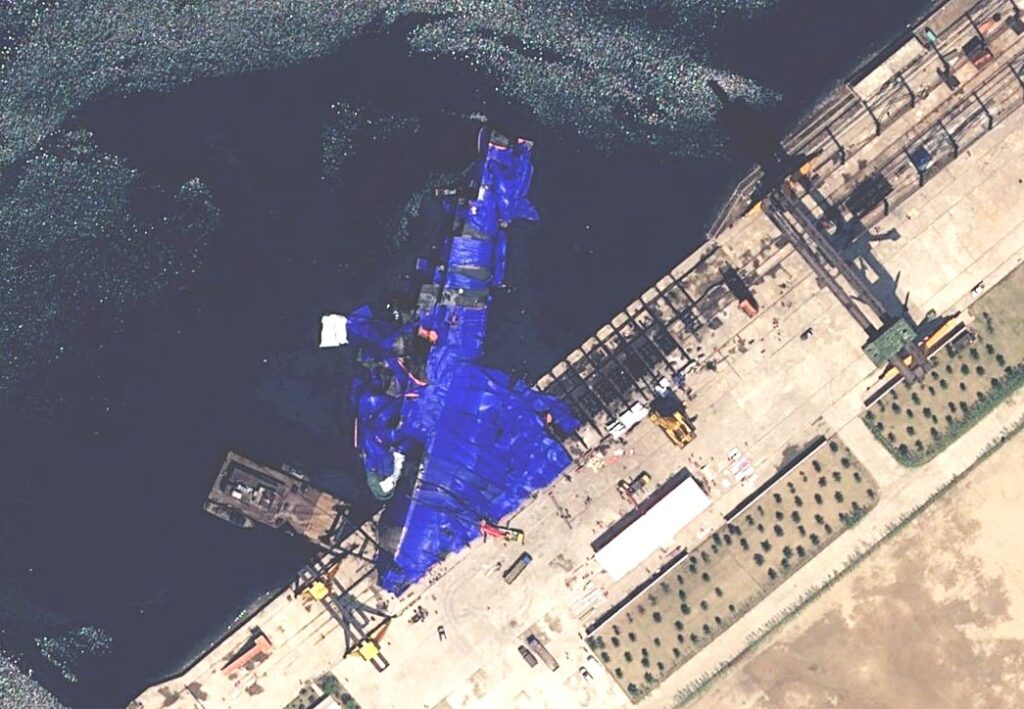 Kim Jong Un’s Titanic Moment: Warship Topples Before Launch.