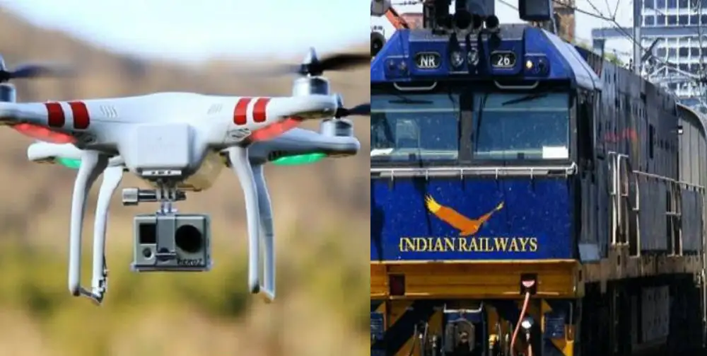 Indian Railways Deploys Drones for Smarter, Efficient Station Cleaning.