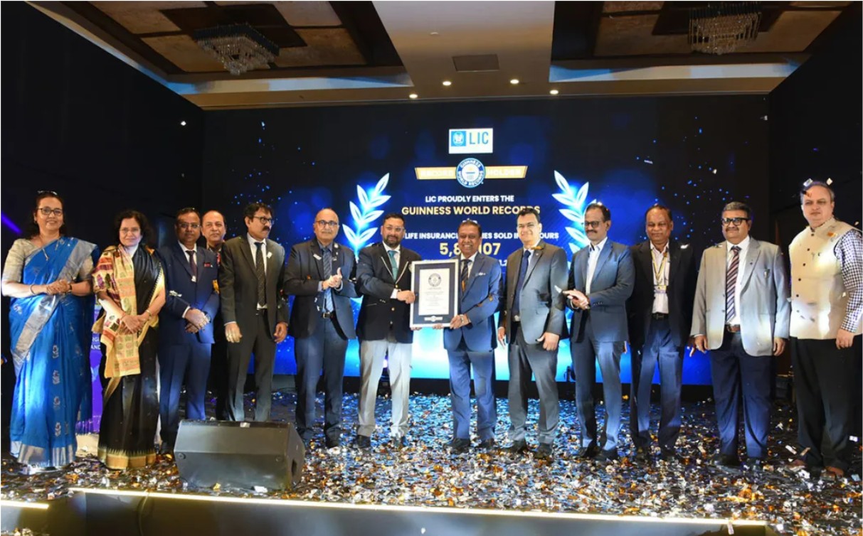 LIC Sets World Record by Issuing 4.52 Lakh Policies in a Day on January 20, 2025