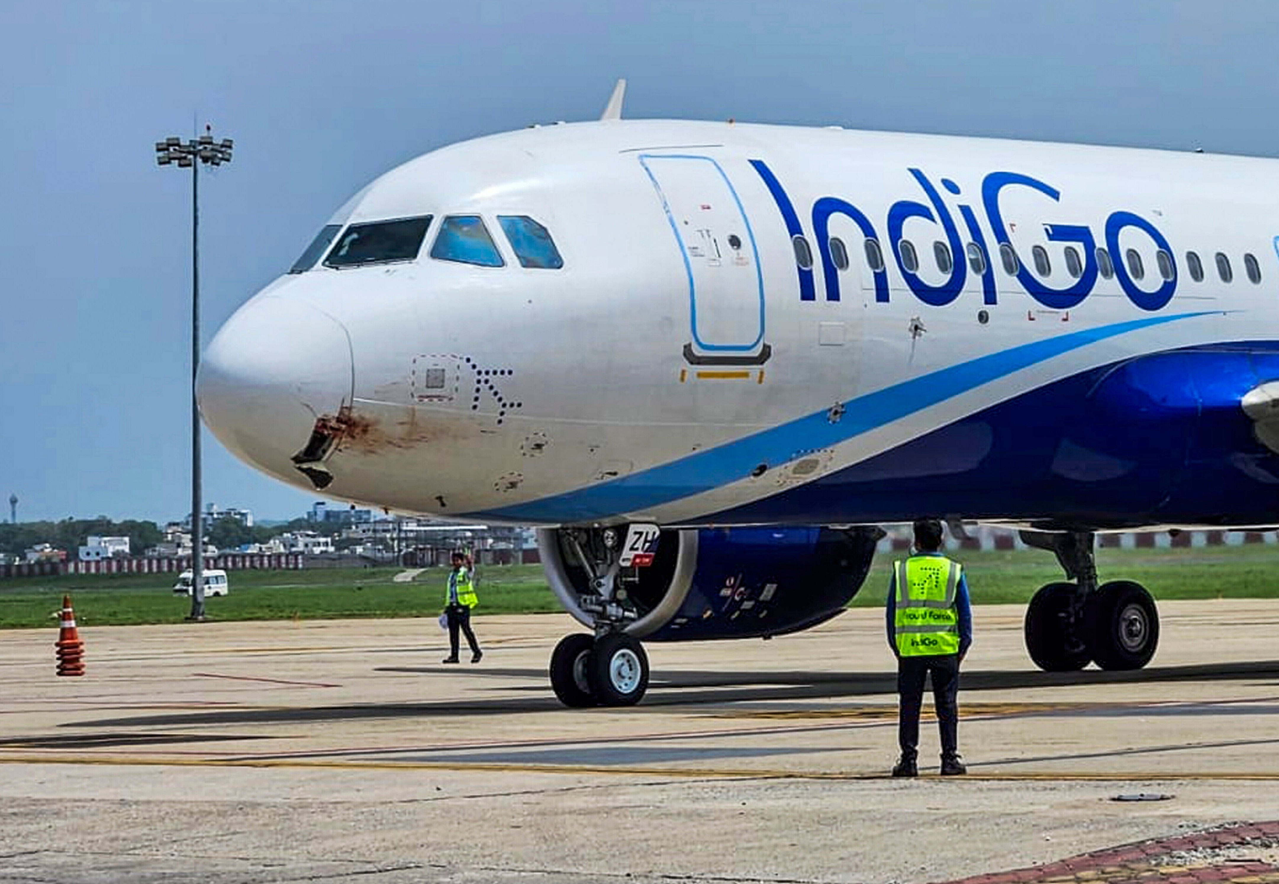 Emergency Landing at Ranchi Airport: IndiGo Flight Hit by Bird Shortly After Take-off 