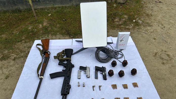 National Security Alert: Starlink Device Seized in Manipur Operation. 