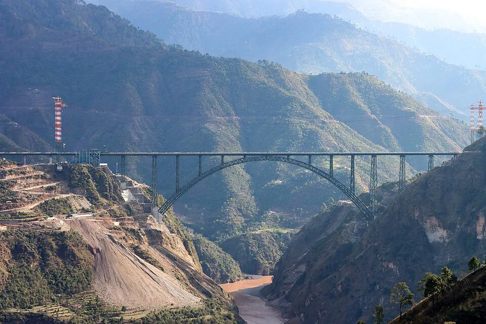 Skyway to Kashmir: India Inaugurates Record-Breaking Chenab Railway Bridge. 
