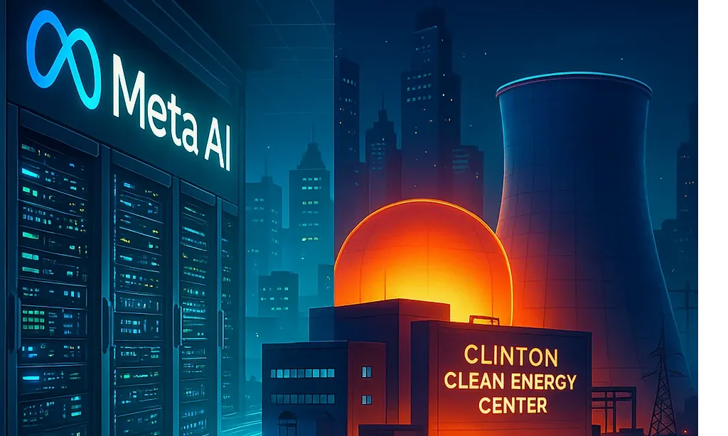 AI Energy Crisis? Meta Bets on Nuclear to Keep Up with Demand.