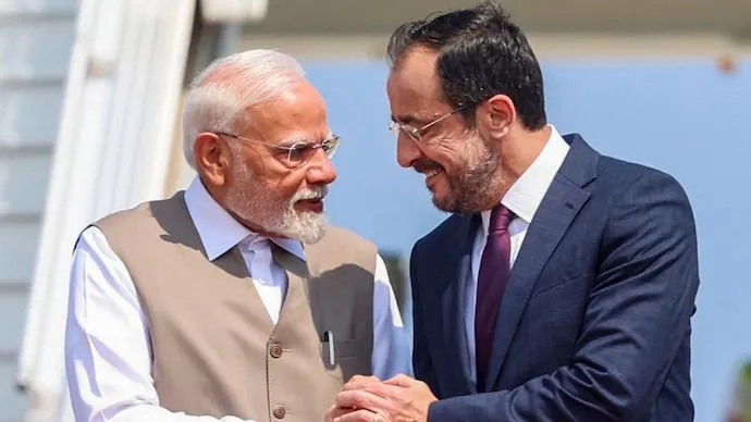 Modi in Cyprus: A Historic Diplomatic Breakthrough After Two Decades. 