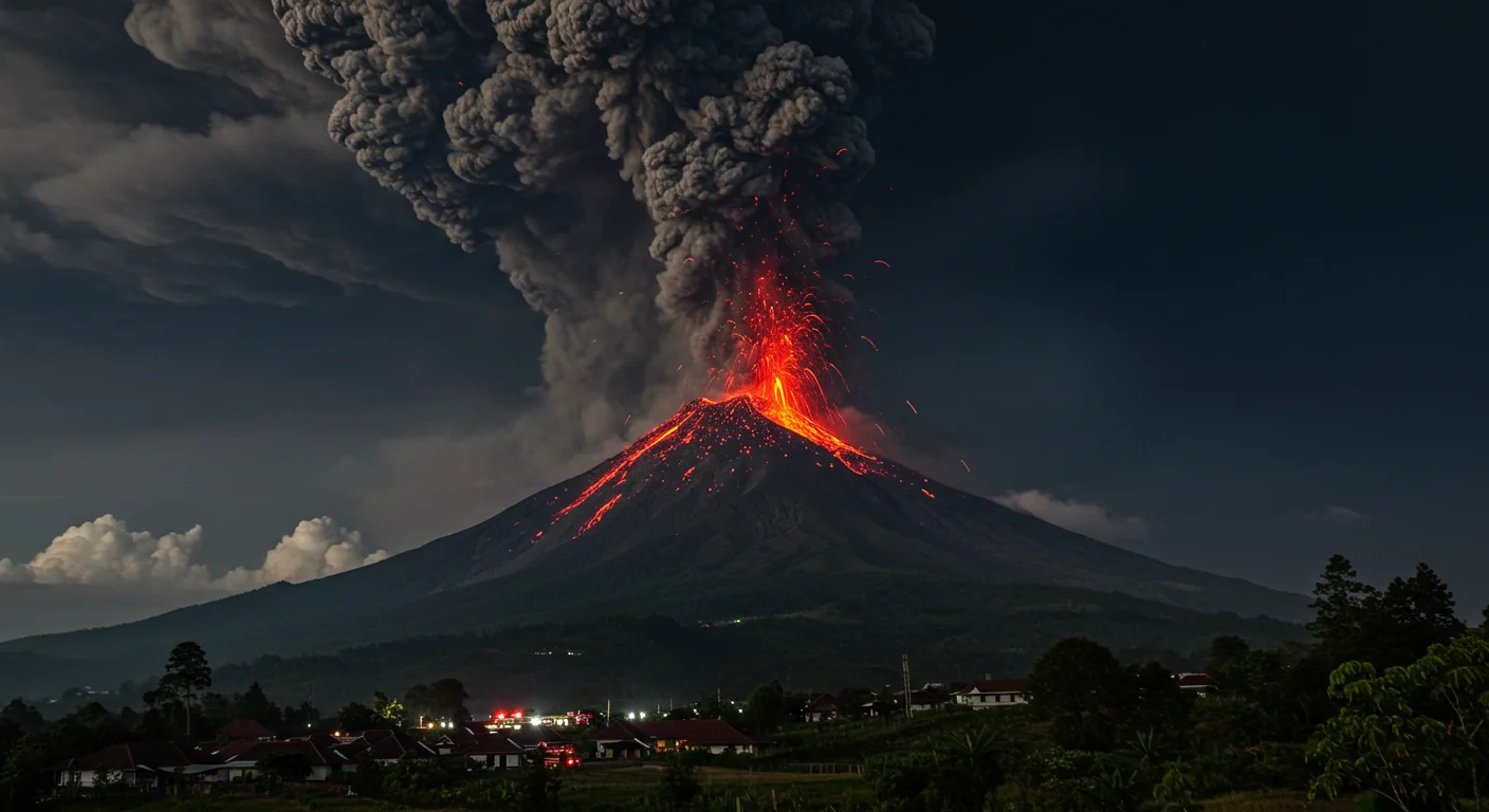 Indonesia’s Mount Lewotobi Eruption Triggers Highest Alert