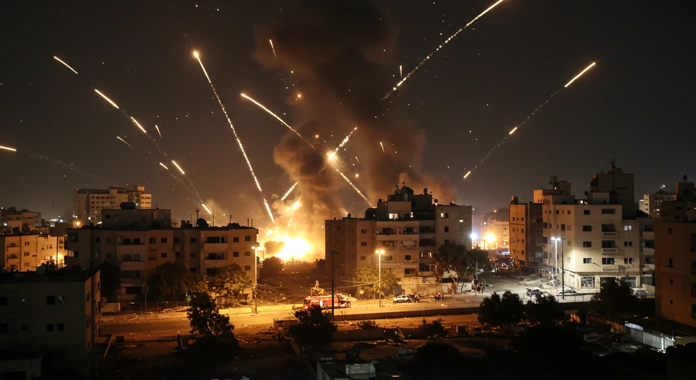 Iran's Missile Barrage Shakes Israel: Exchange Hits Stock Exchange & Hospital