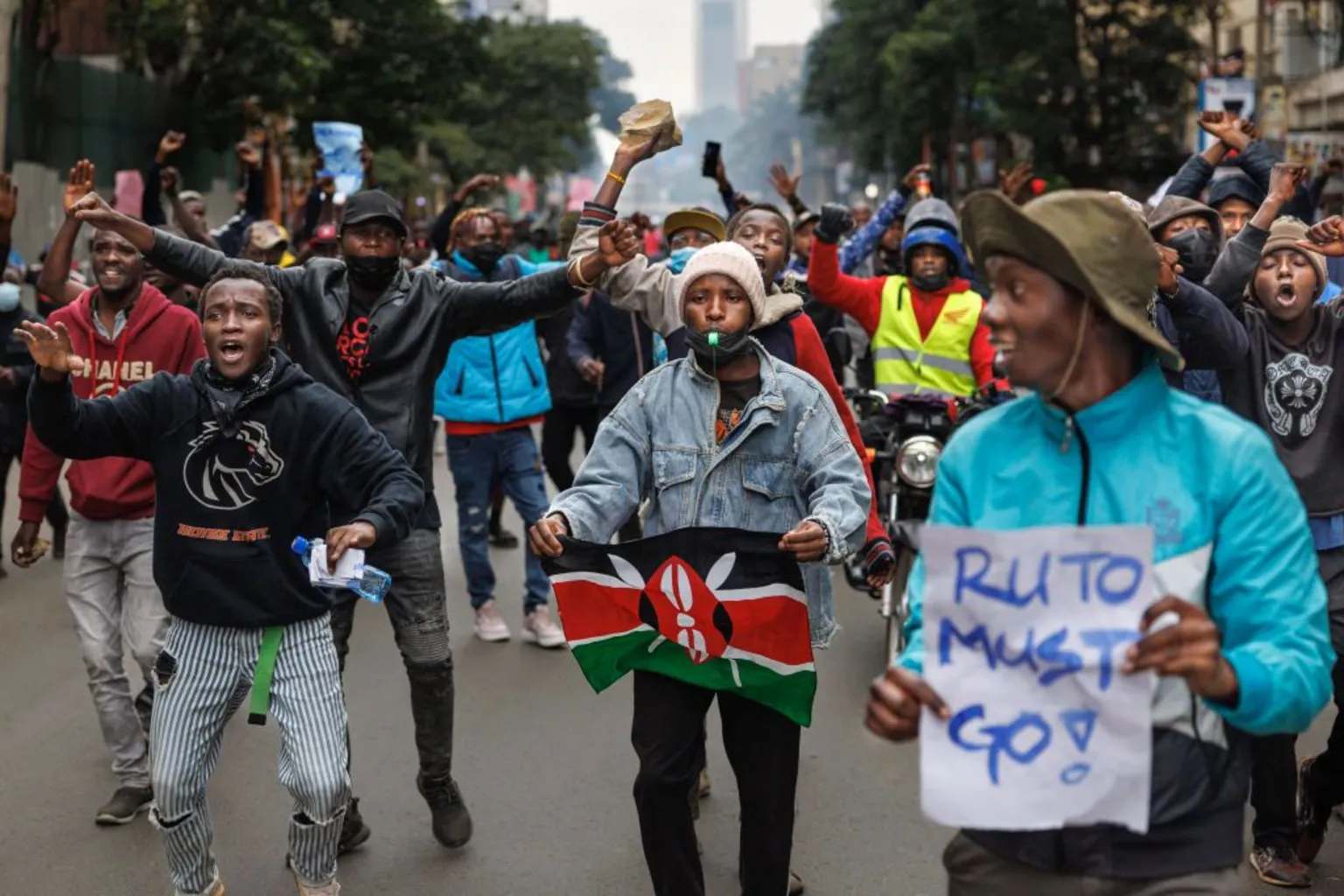 Gen Z Takes a Stand: Nairobi Protests Demand Ruto’s Resignation