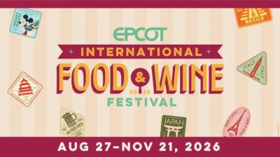 Epcot International Food & Wine Festival 2026