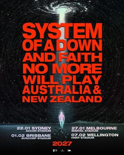 System of a Down en concert à Wellington