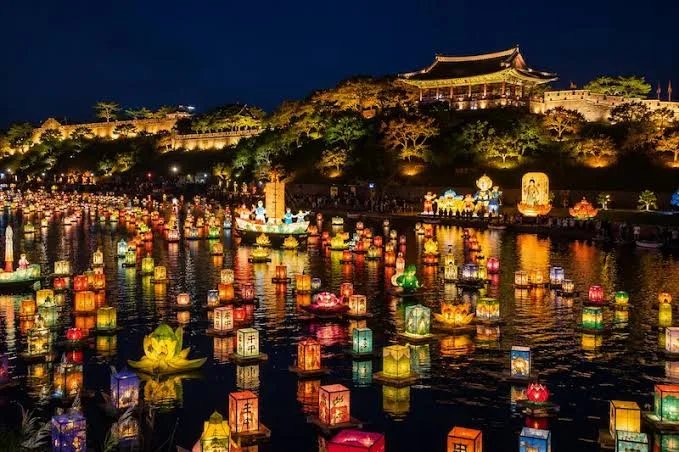 Festival des Lanternes de Jinju Namgang 2026
