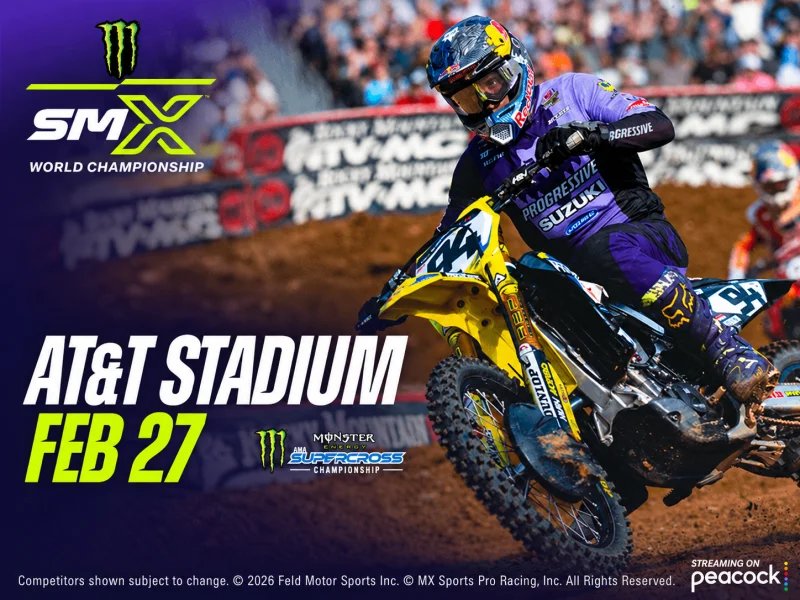 Monster Energy AMA Supercross 2027 à Arlington