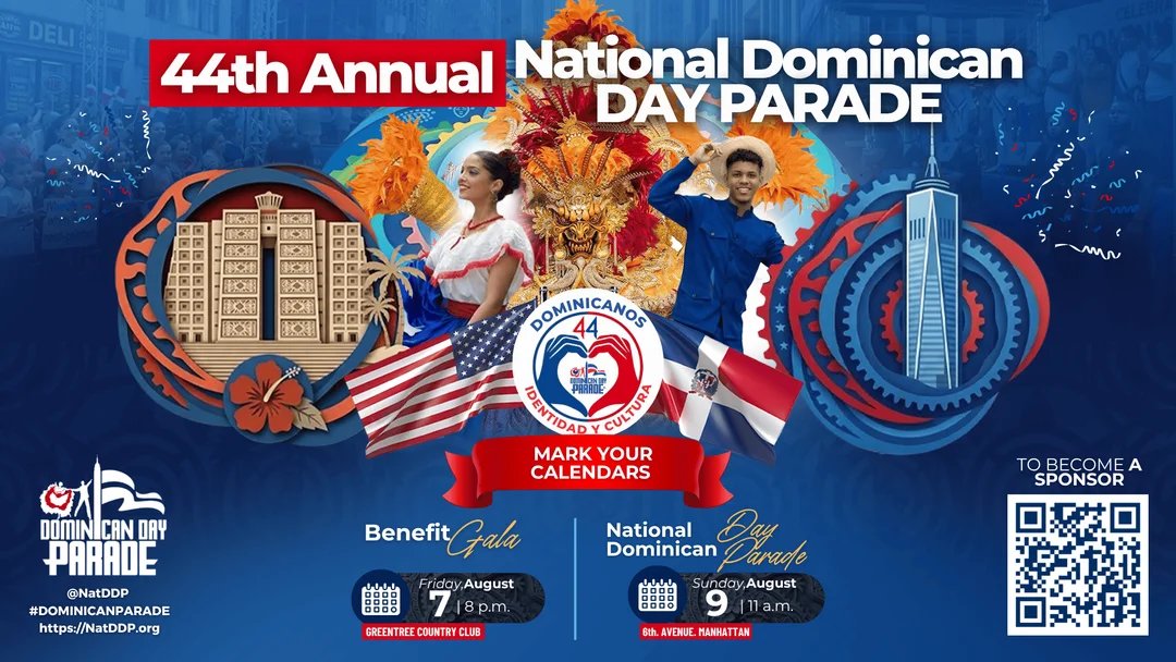 National Dominican Day Parade 2026 — 44e édition