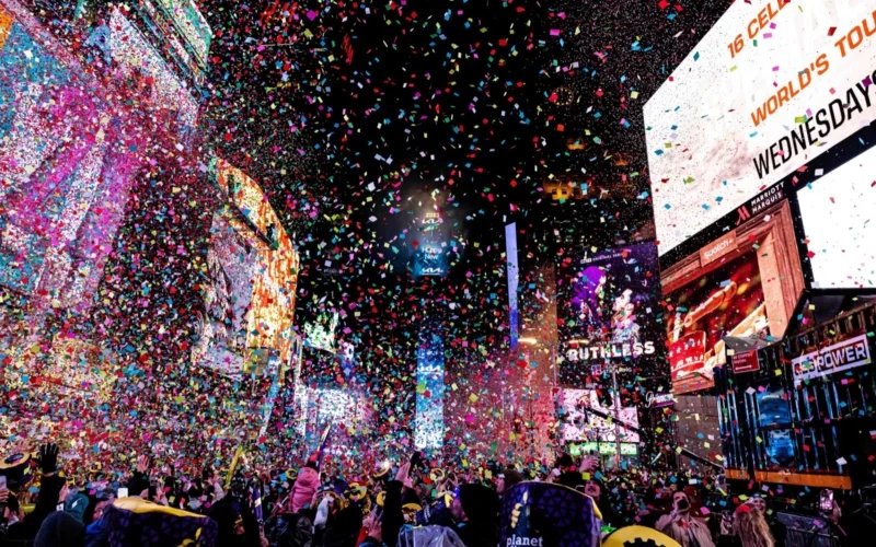 Réveillon du Nouvel An à Times Square 2026