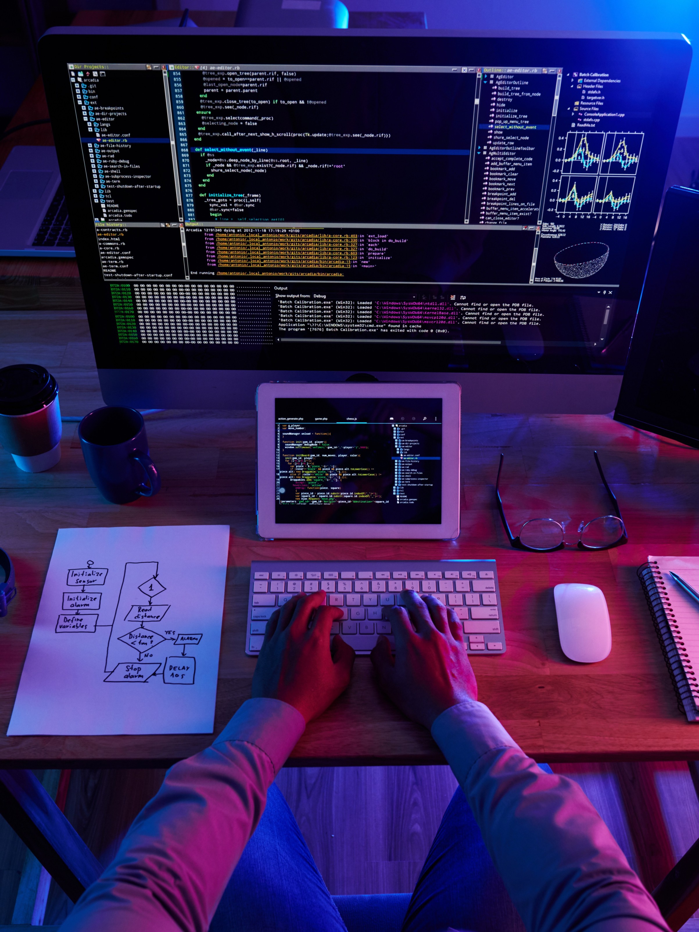 Creative coding illustration