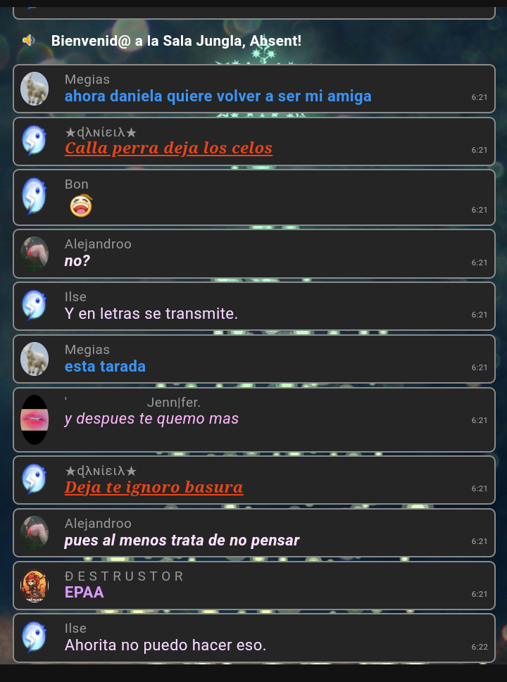 Daniela busca a megias de vuelta