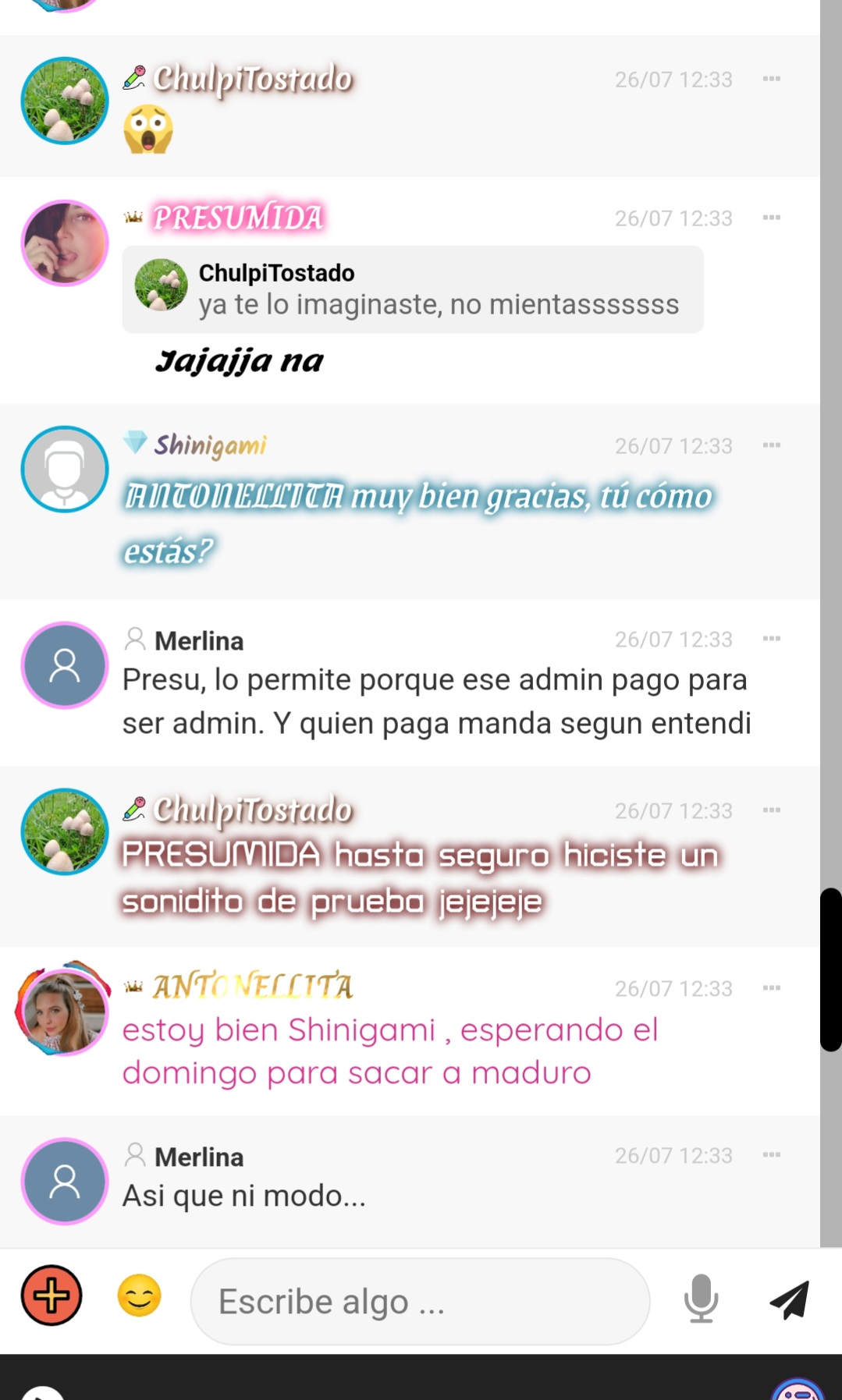 MEGIAS COBRANDO MODERACIÓN