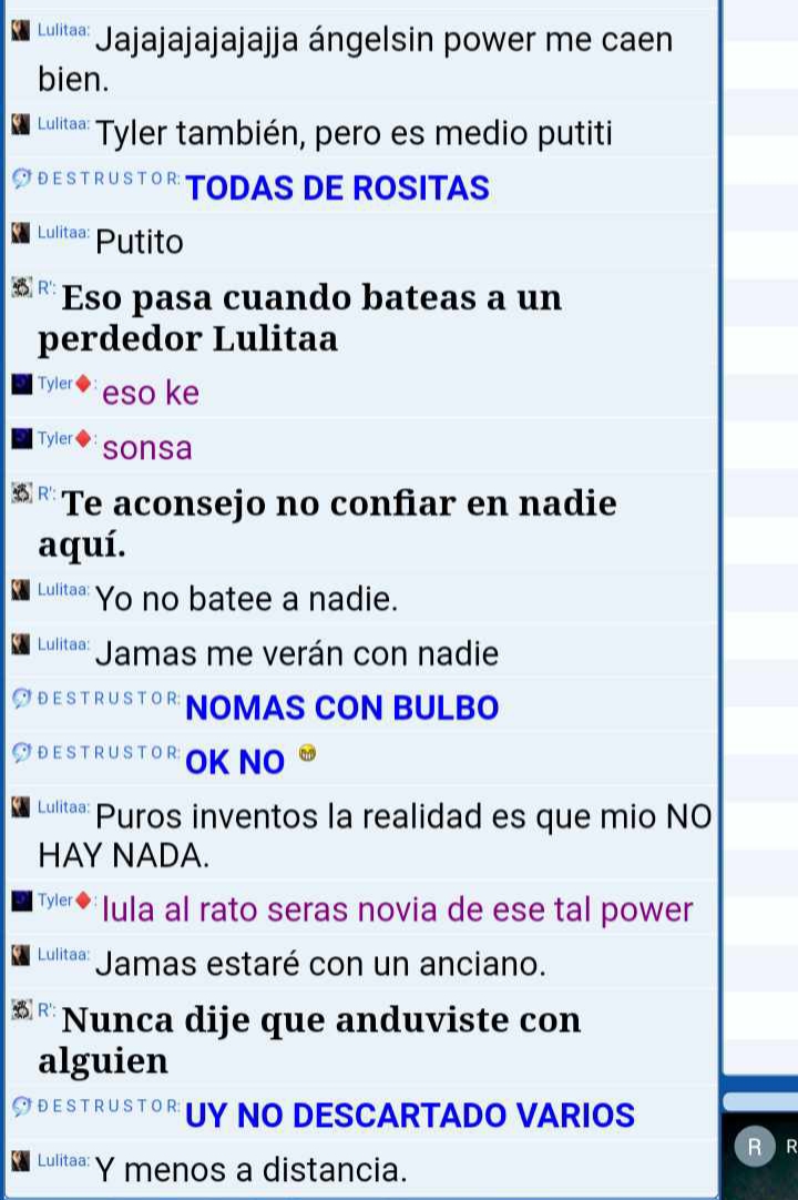 Luli mandando a cagar al abuelo bulbo