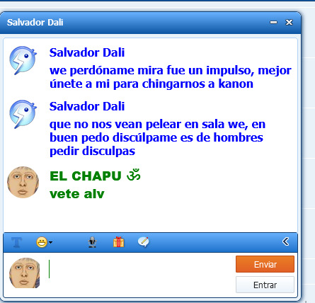 El champus acosado AJAJA