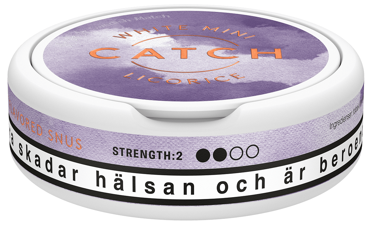 Catch Licorice White Portion Mini
