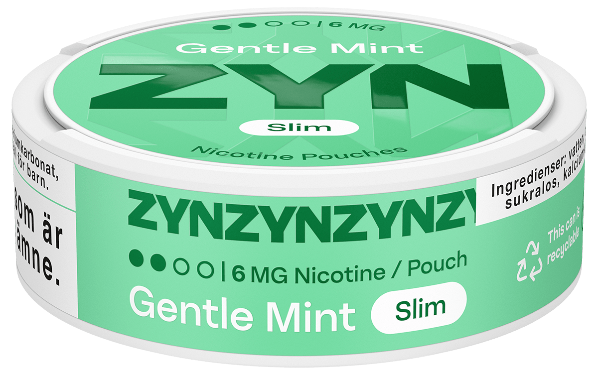 ZYN Gentlemint Slim 6mg