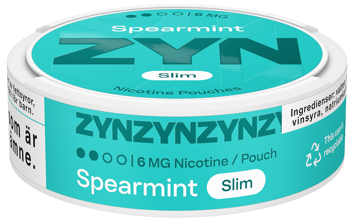 ZYN Spearmint Slim 6mg