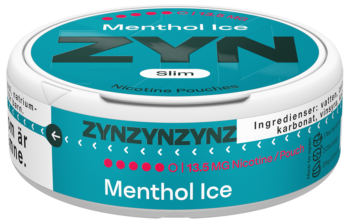 ZYN Menthol Ice Slim 13.5mg