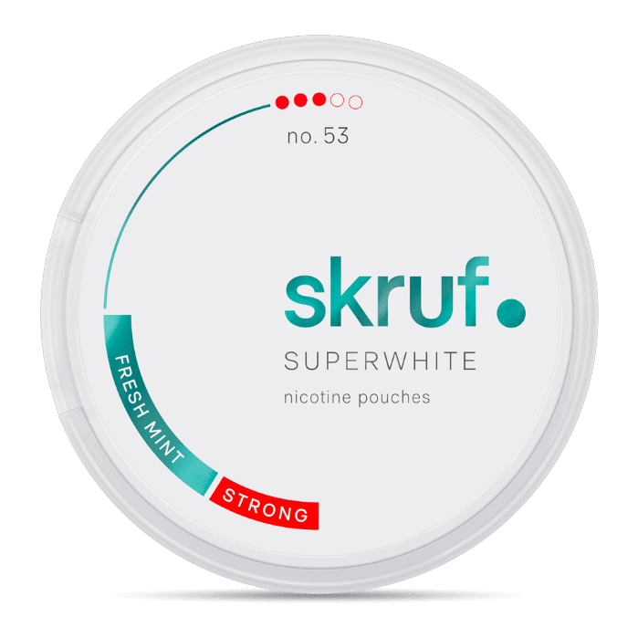 Skruf Superwhite No.53 Fresh Mint Strong