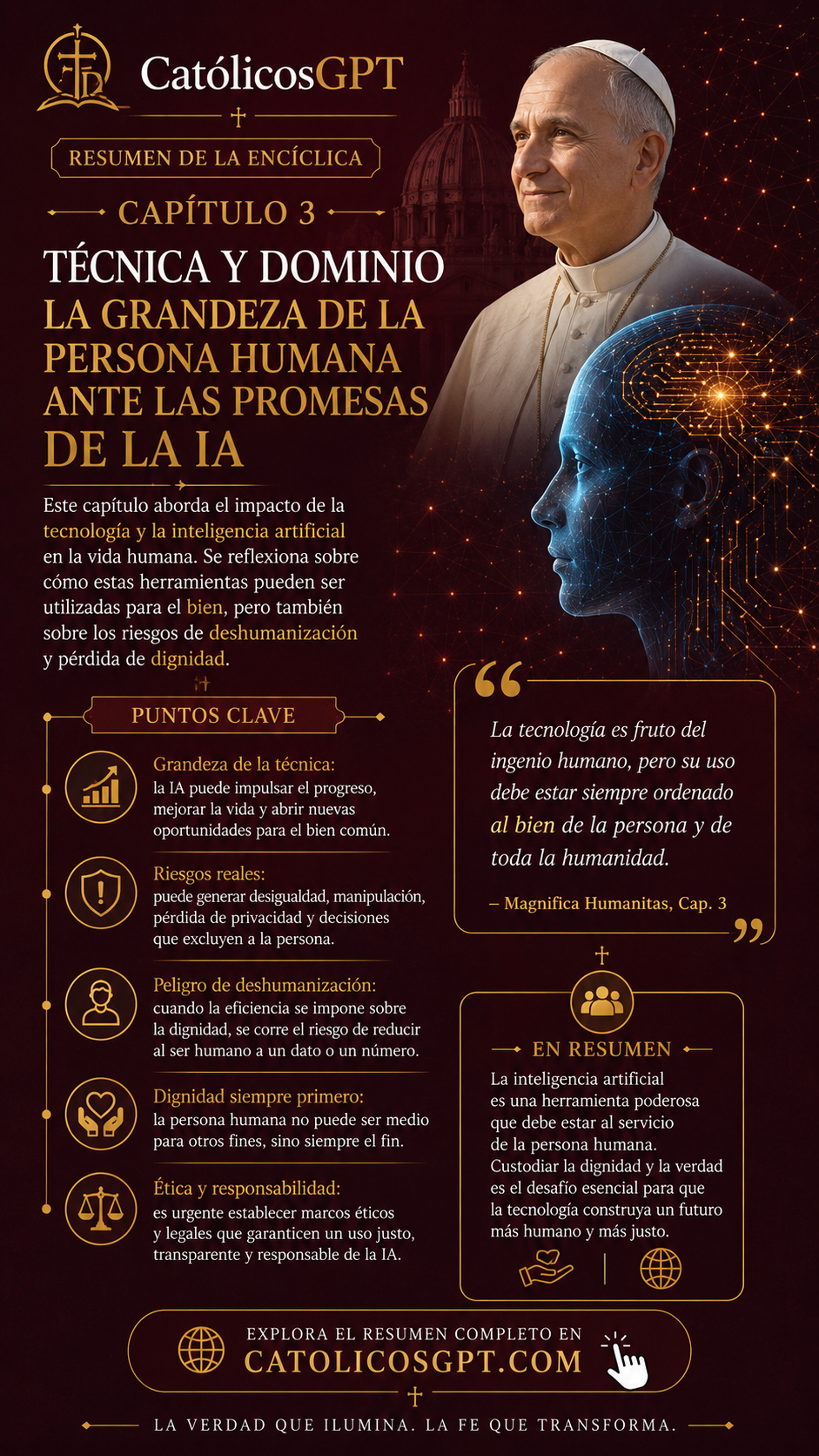 Resumen MAGNIFICA HUMANITAS - Diapositiva 3