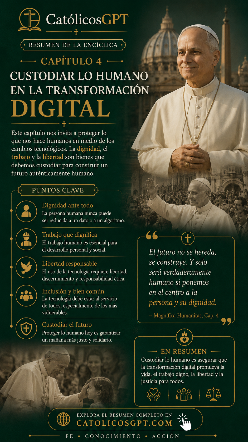 Resumen MAGNIFICA HUMANITAS - Diapositiva 4
