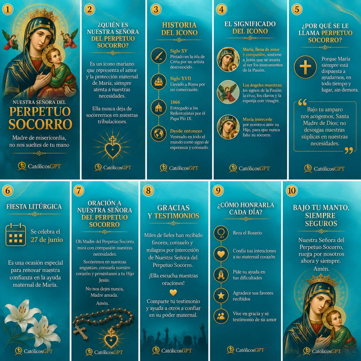 Nuestra Señora del Perpetuo Socorro - Diapositiva 4