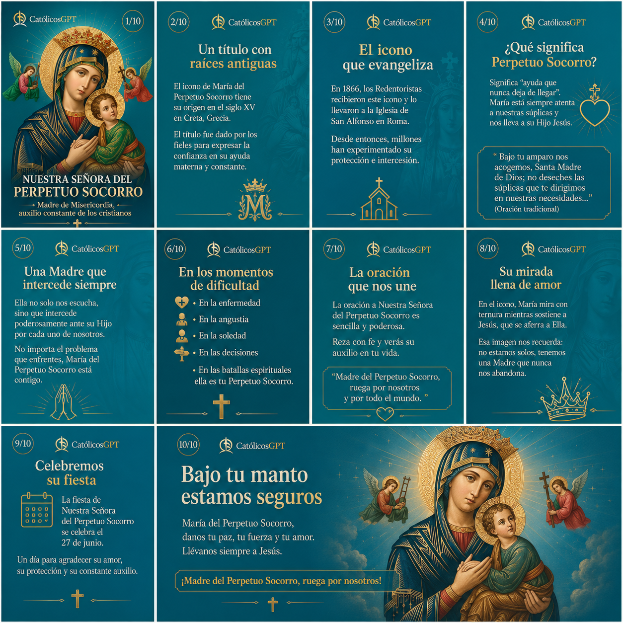 Nuestra Señora del Perpetuo Socorro - Diapositiva 3