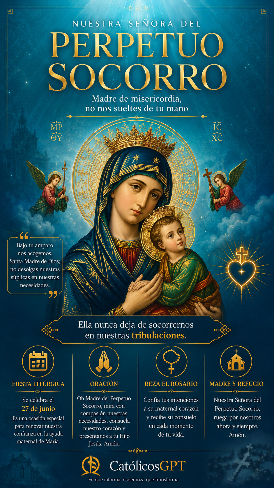 Nuestra Señora del Perpetuo Socorro - Diapositiva 2