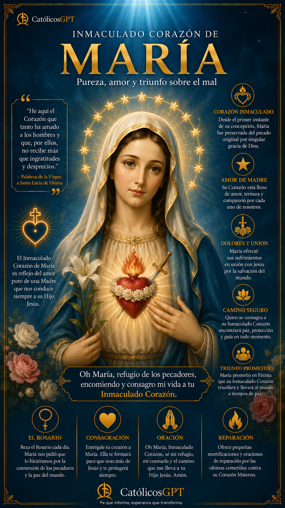 Advocaciones Virgen Maria - Diapositiva 5