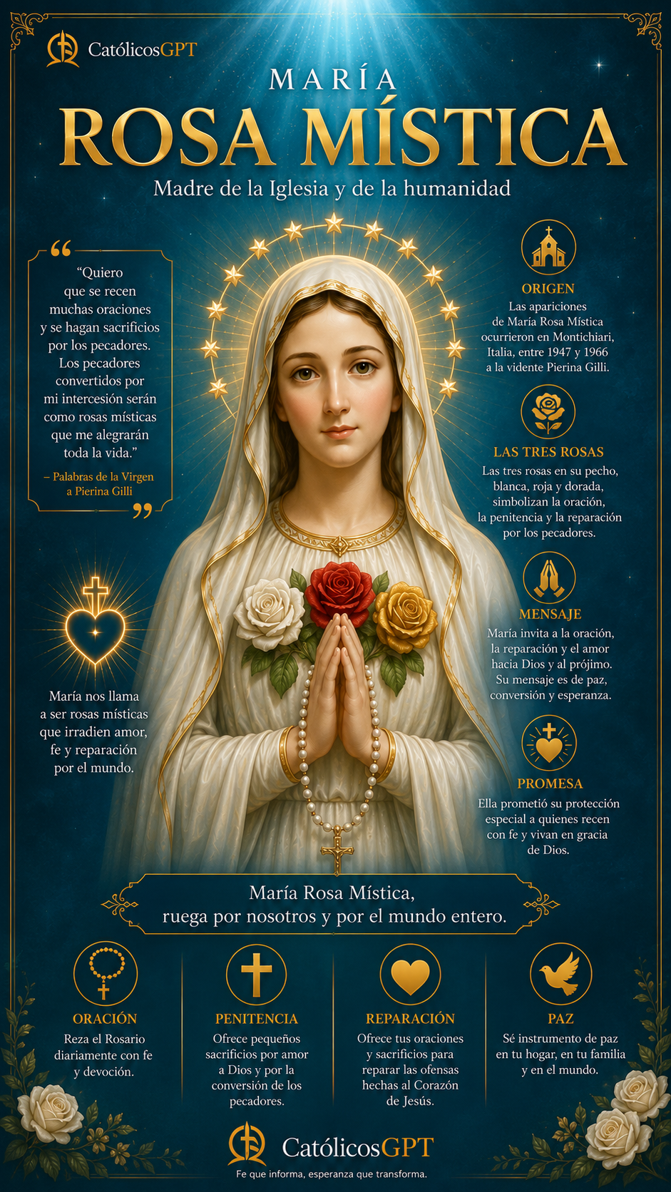 Advocaciones Virgen Maria - Diapositiva 8