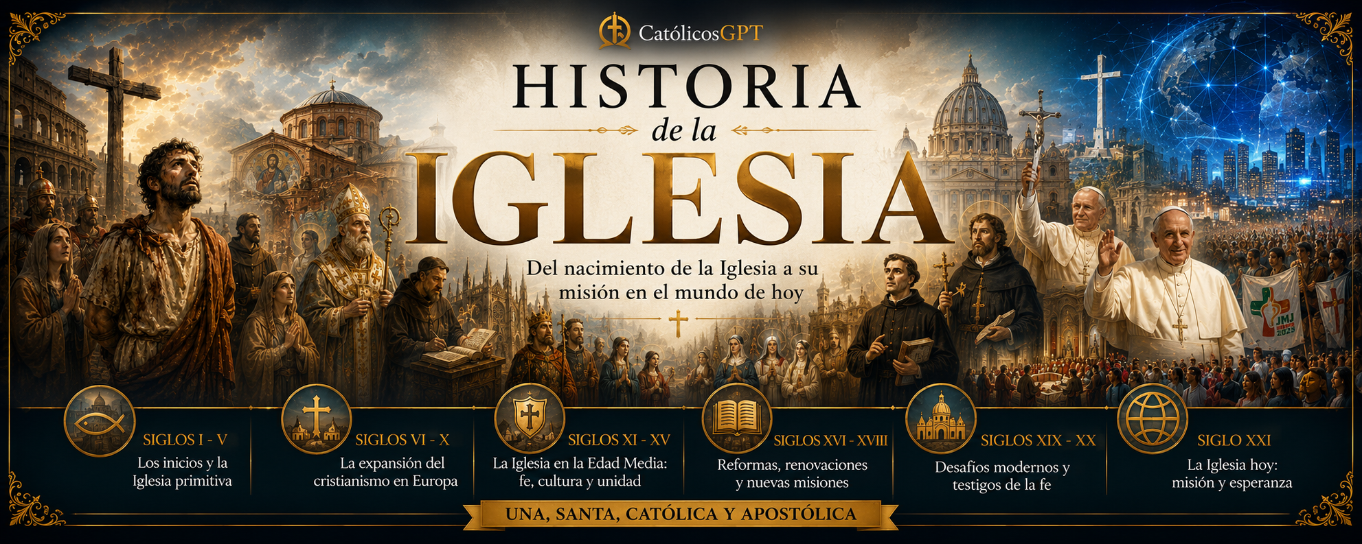 HISTORIA DE LA IGLESIA CATOLICA