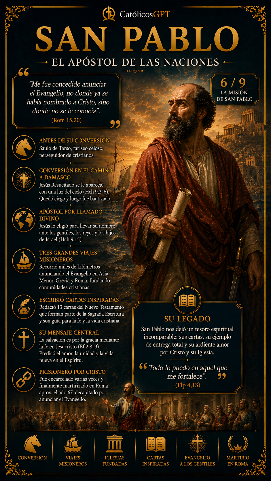 San Pedro y San Pablo | CatólicosGPT IA Católica - Diapositiva 7